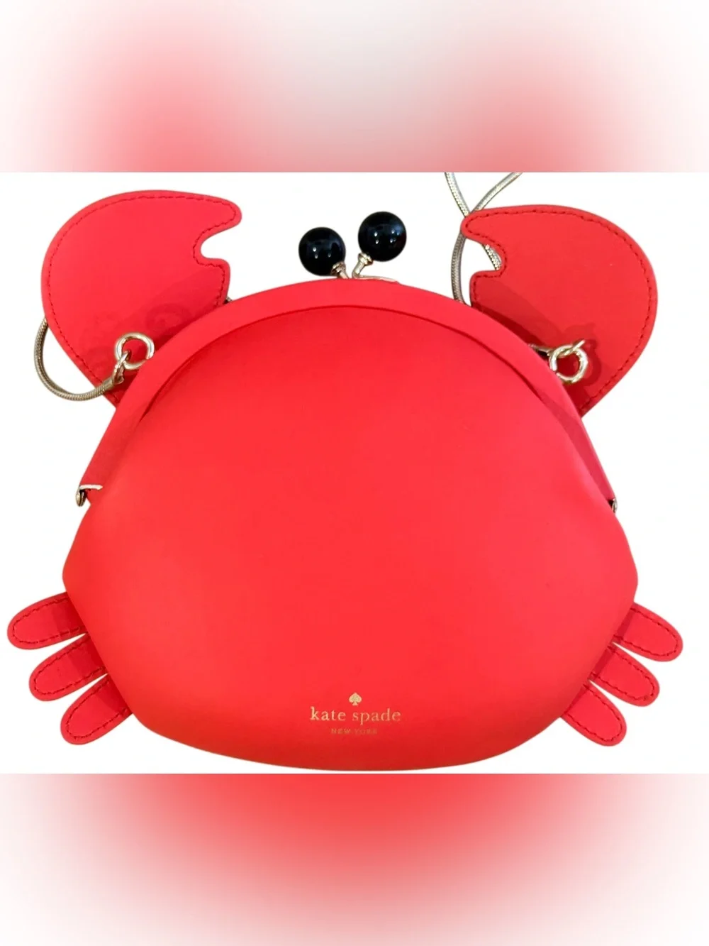 kate spade Red Crab Novelty Crossbody Bag NWOT
